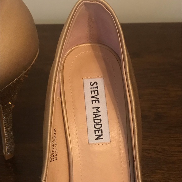 Steve Madden PARTYY-R Rhinestone Platform Heels - Picture 5 of 8